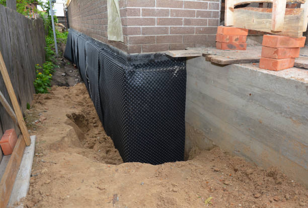 Expert waterproofing evaluation at a Hampstead, MD property